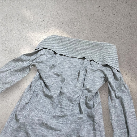 Mossimo Supply Co. Light Grey Button Up Cardigan - Picture 5 of 7